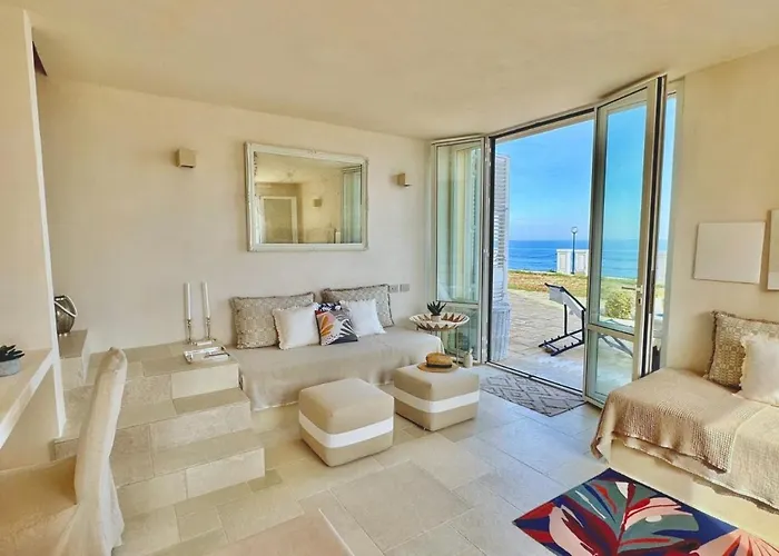 Apartmán Elegant Seafront House, Direct Access - Salento Santa Cesarea Terme